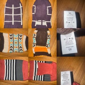 Multicolor Pet Sweaters BUNDLE for Both Dogs and Cats 🐕🐈